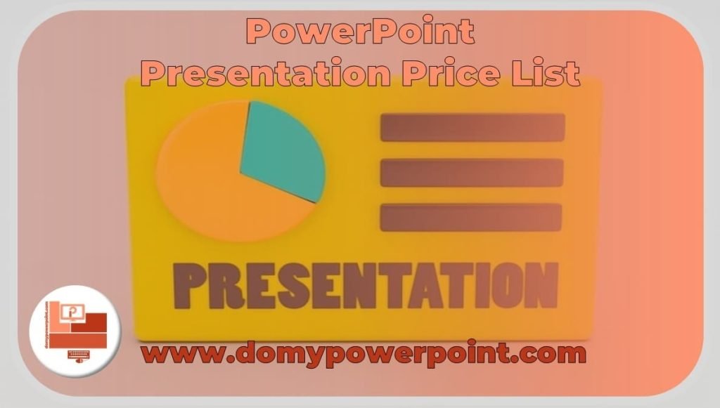 PowerPoint Presentation Price List 