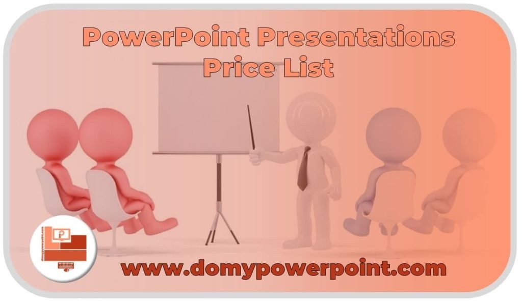 PowerPoint presentations price list