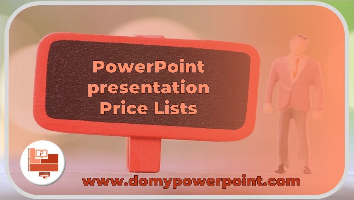 PowerPoint presentation Price Lists within Your Budget