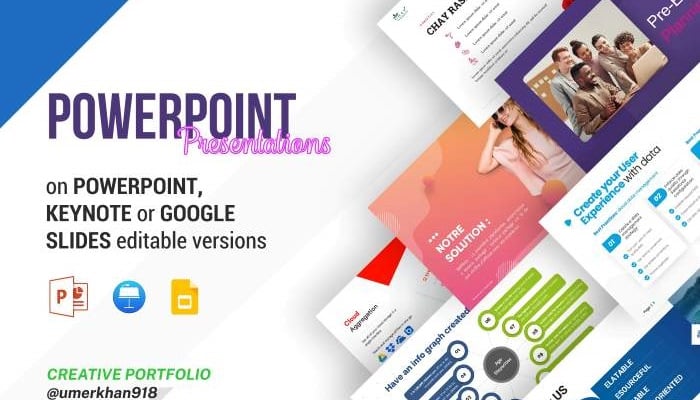  hire a Presentation designer: Faheem K