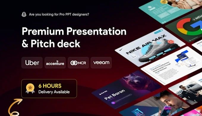  hire a Presentation designer: Devcubix Sol