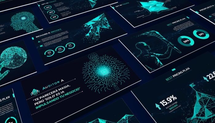 hire a Presentation designer: Talha M