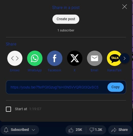 youtube share embed Video PowerPoint