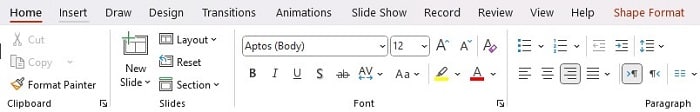 Change Font Size, Color Position Slide Numbers PowerPoint