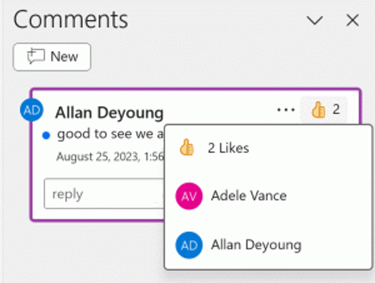 like reaction PowerPoint
