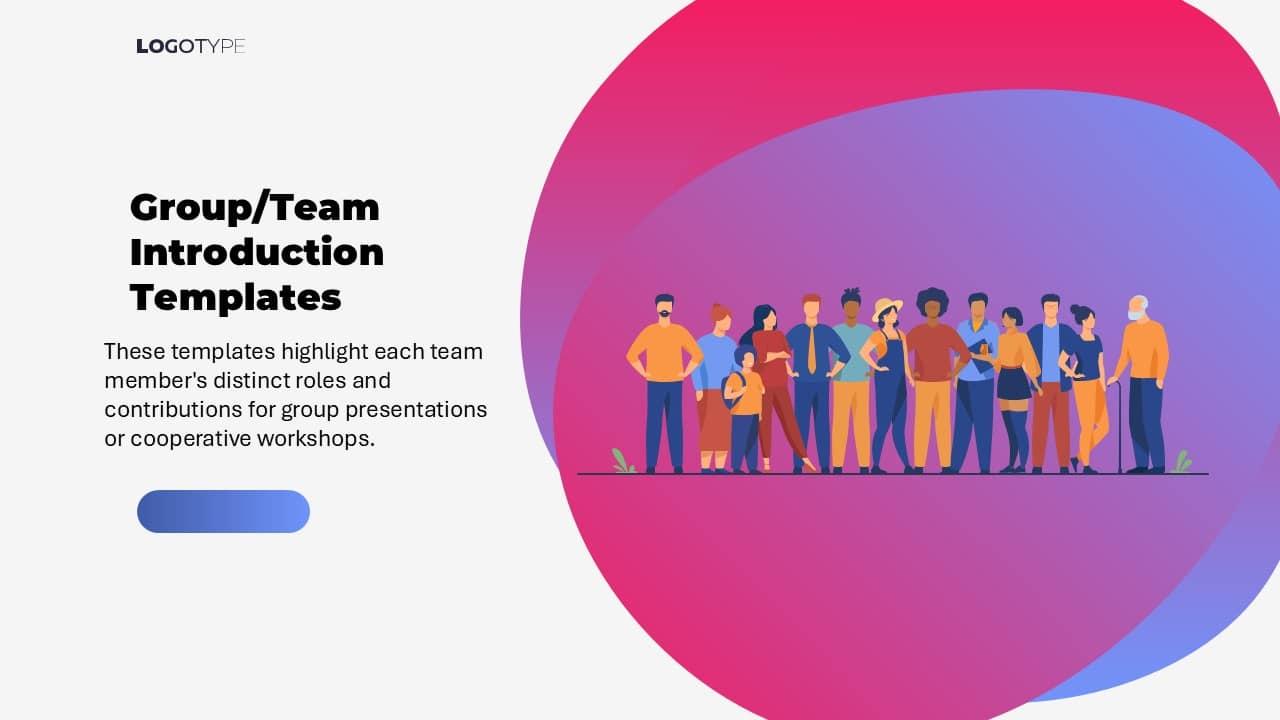 group introduction templates