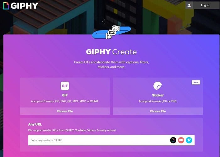 Create or Make a GIF in Giphy