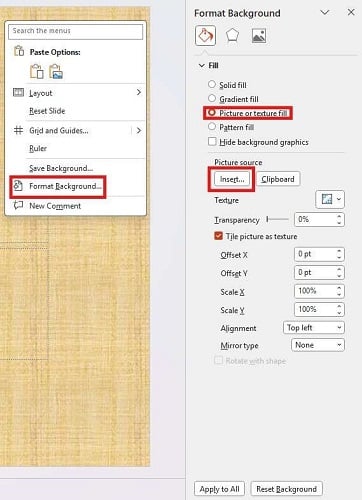 Use a GIF as a Background in PowerPoint