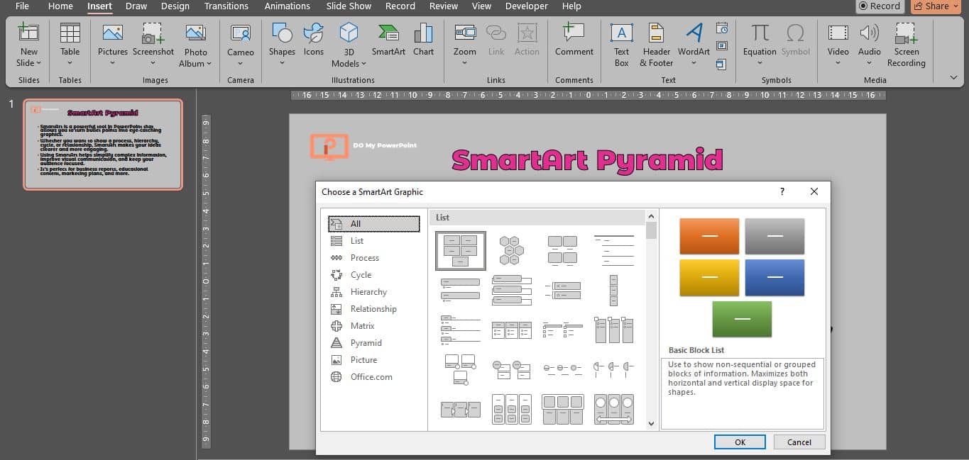 SmartArt PowerPoint Tips: How to Design by SmartArt (+Sample)